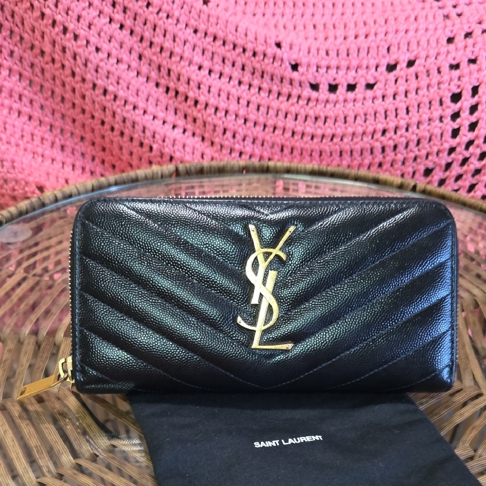 Saint Laurent Black Wallet